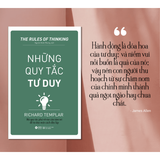  Bộ Sách Những Quy Tắc Thành Công - Richard Templar (Bộ 7 Quyển) 