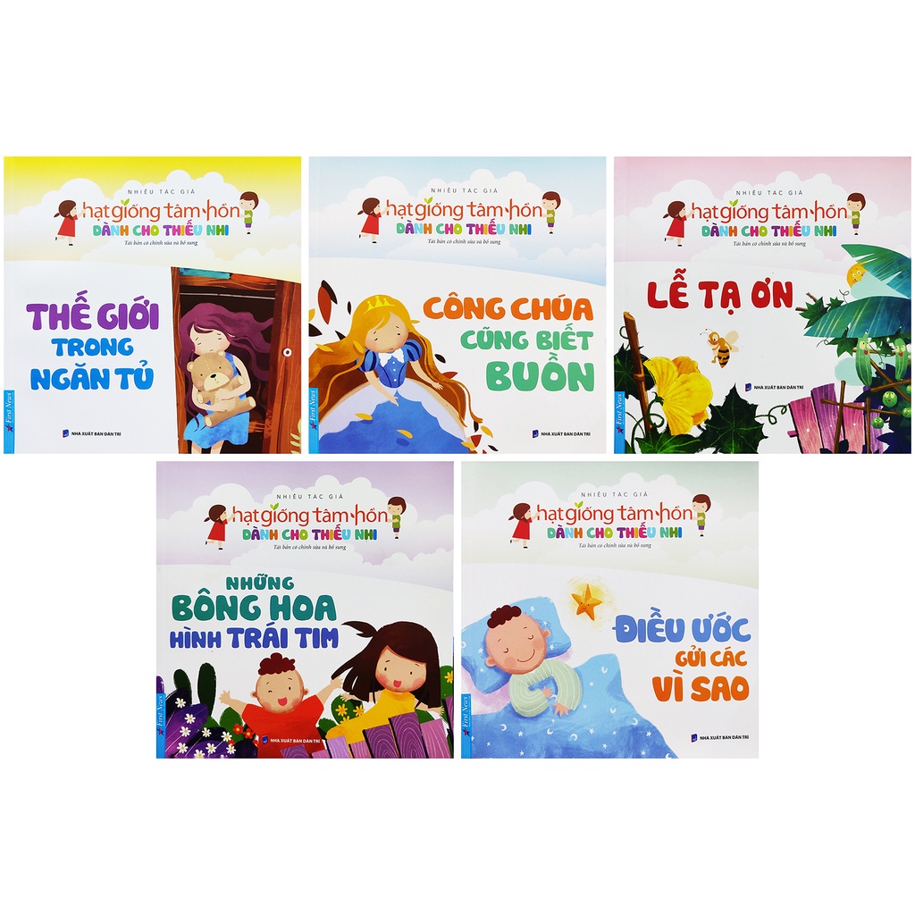  Hạt giống tâm hồn dành cho thiếu nhi (5 quyển) 