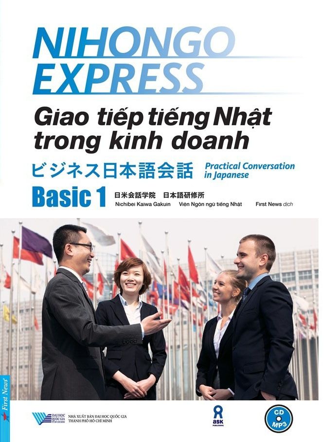  Giao Tiếp Tiếng Nhật Trong Kinh Doanh - Basic 1 (tặng 1 QR) 