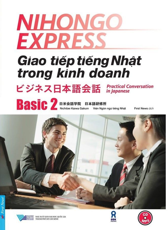  Giao Tiếp Tiếng Nhật Trong Kinh Doanh - Basic 2 (tặng 1 QR) 