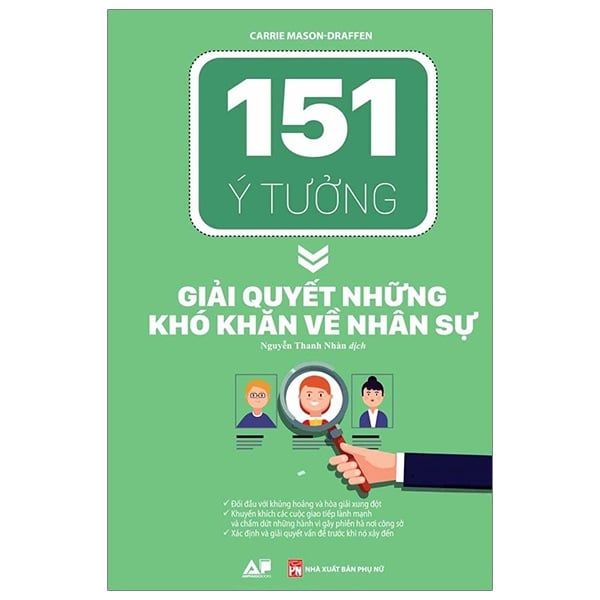  151 Ý Tưởng Giải Quyết Những Khó Khăn Về Nhân Sự 