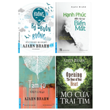  Bộ 4 quyển sách Thiền Sư Ajahn Brahm (First News) 