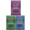 Đại cương triết học Đông phương + Đại cương triết học Tây phương + Các chủ đề triết học (3 quyển) 