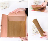  Cuộn Da Đựng Bút Phong Cách Cổ Điển 