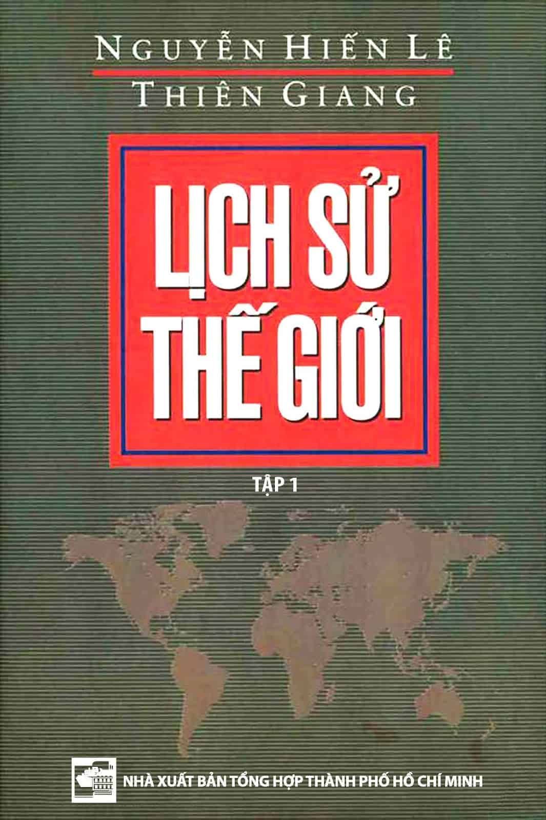  Lịch sử thế giới - Nguyễn Hiến Lê 