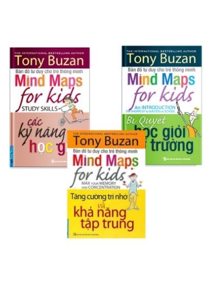  Bản đồ tư duy cho trẻ thông minh (bộ 3 quyển) 