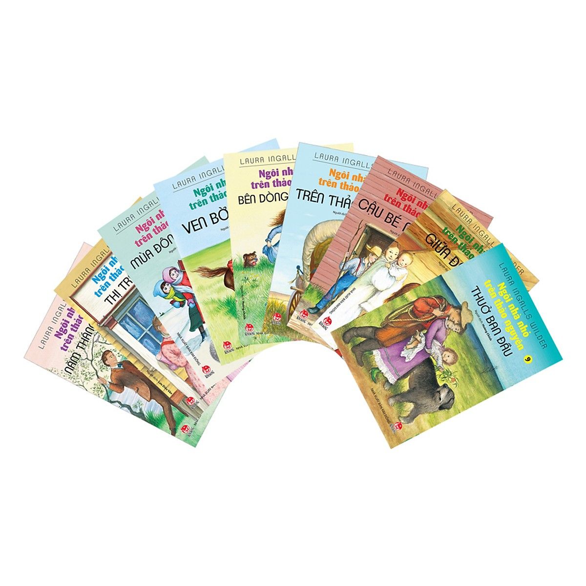  Ngôi nhà nhỏ trên thảo nguyên (trọn bộ 9 quyển) 