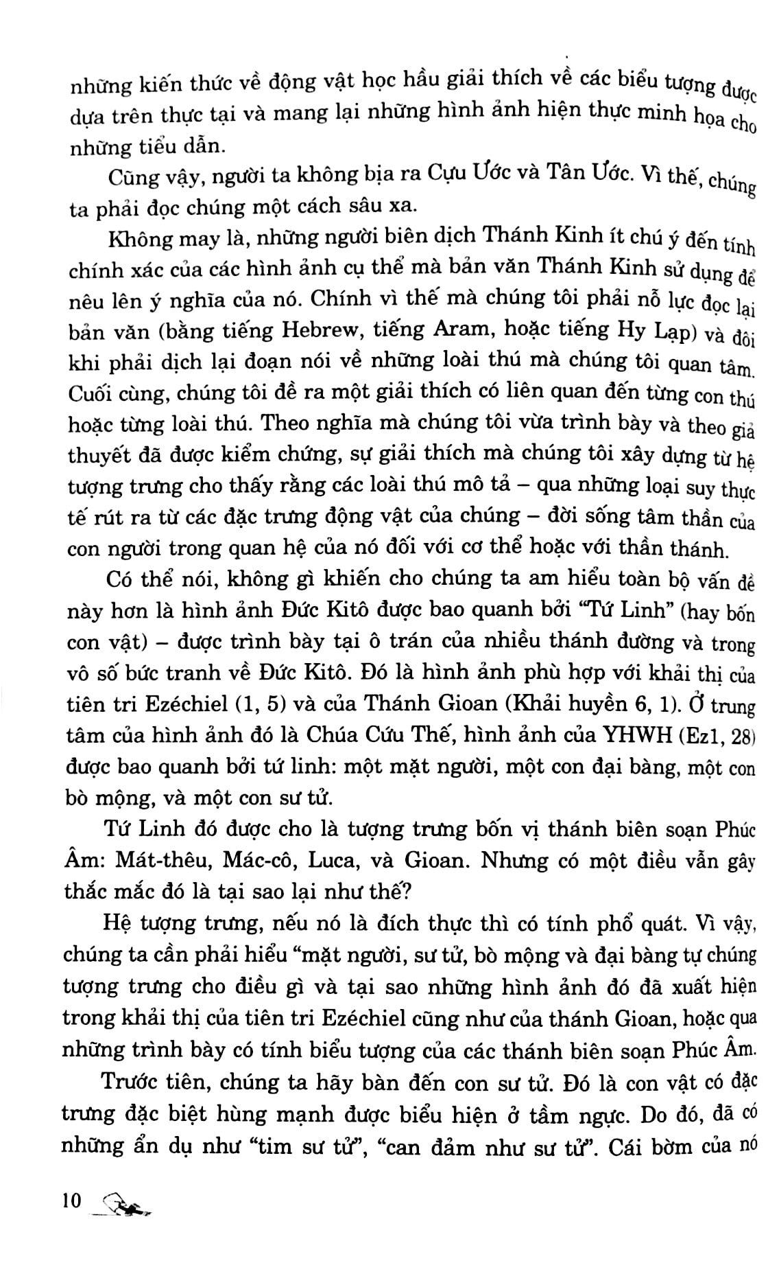  Biểu Tượng Và Ý Nghĩa Của Các Loài Thú Trong Thánh Kinh 
