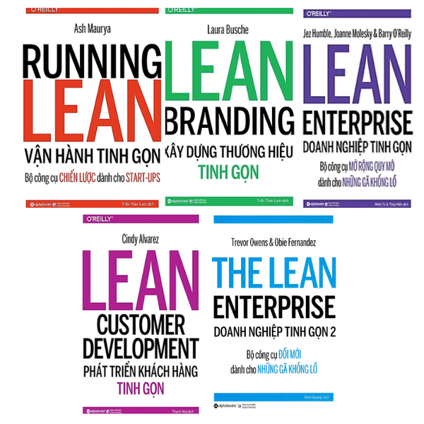 Qvc Lean Lean: Bộ công cụ cải tiến doanh nghiệp (5 quyển) – BOOKCITY.VN