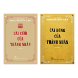  Cái Cười Của Thánh Nhân + Cái Dũng Của Thánh Nhân (Bìa mềm) 