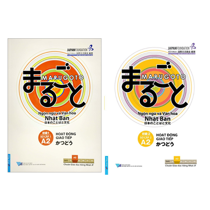  Giáo trình Marugoto - Hoạt động giao tiếp - A2 (Sơ cấp 1 +2) 