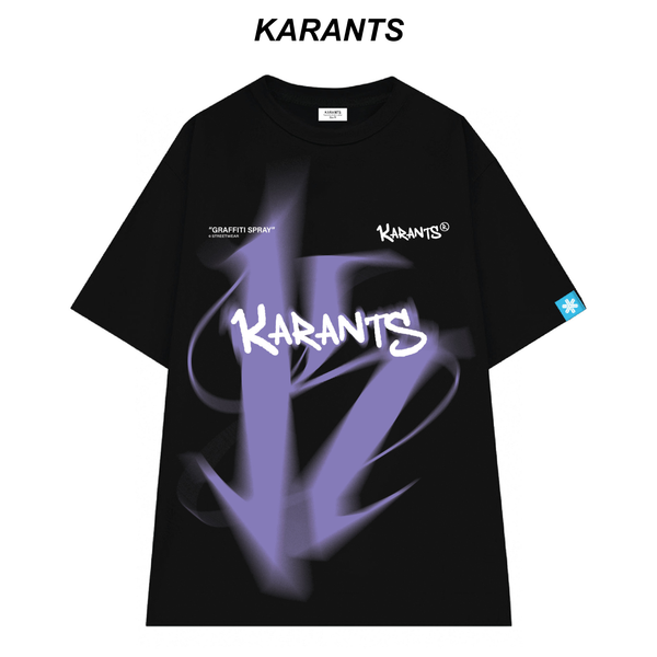  Áo Thun SprayPaint Karants Local Brand Unisex Nam Nữ Oversize - KR53 