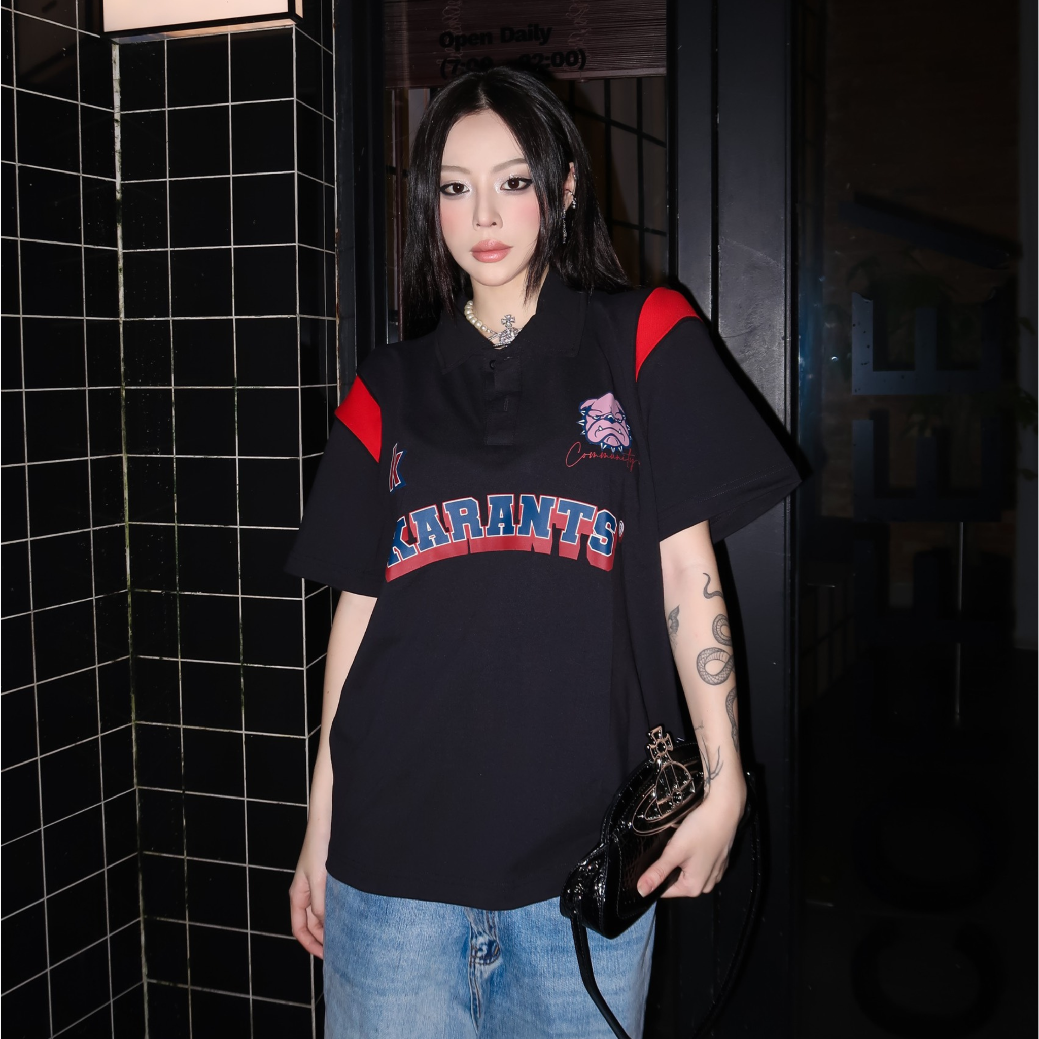  Áo Polo Streetwear Basketball Local Brand Karants Form Oversize - KR56 