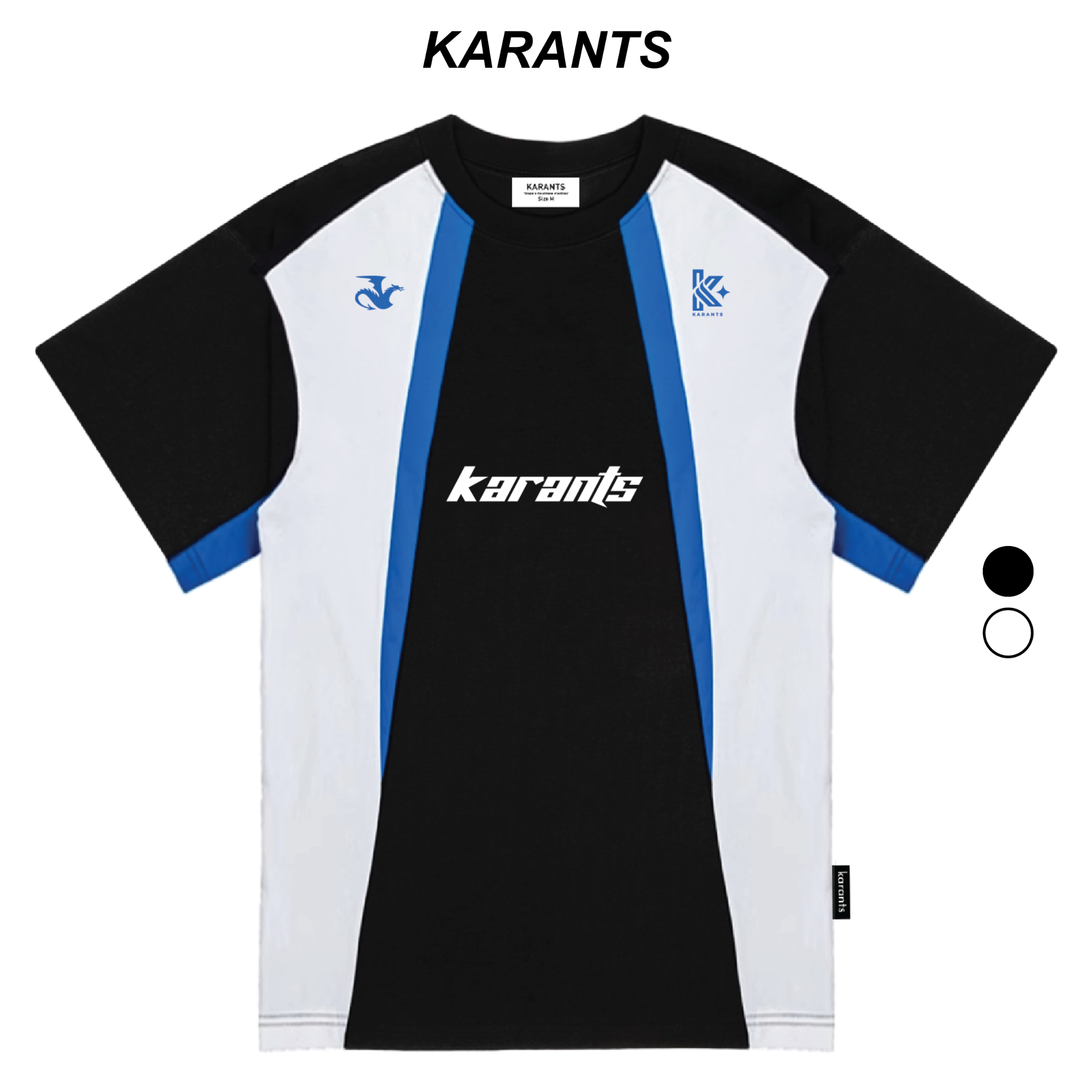  Áo Thun Phối Nhiều Màu Karants Local Brand Hot Trend Form Oversize - KR70 