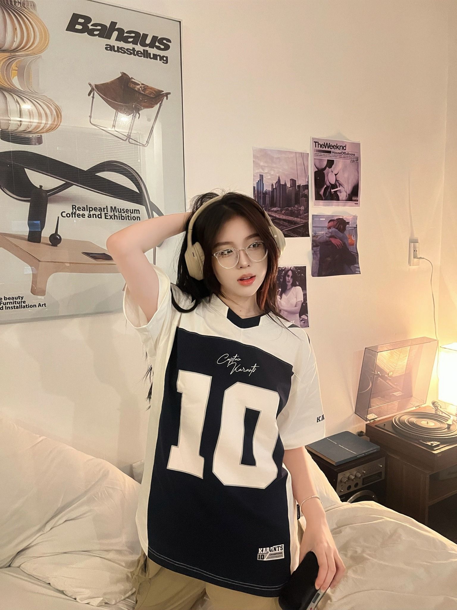  Áo Thun Phối Bóng Đá Karants Local Brand Streetwear Form Oversize - KR63 