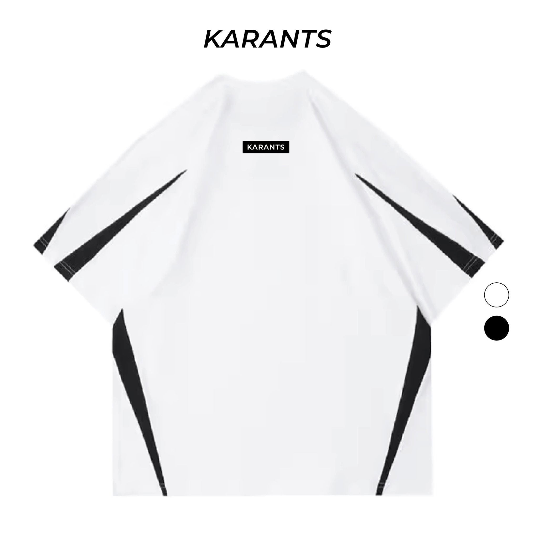  Áo Thun Phối Nhiều Màu Karants Local Brand Streetwear Form Oversize - KR64 