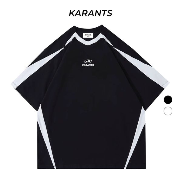  Áo Thun Phối Nhiều Màu Karants Local Brand Streetwear Form Oversize - KR64 