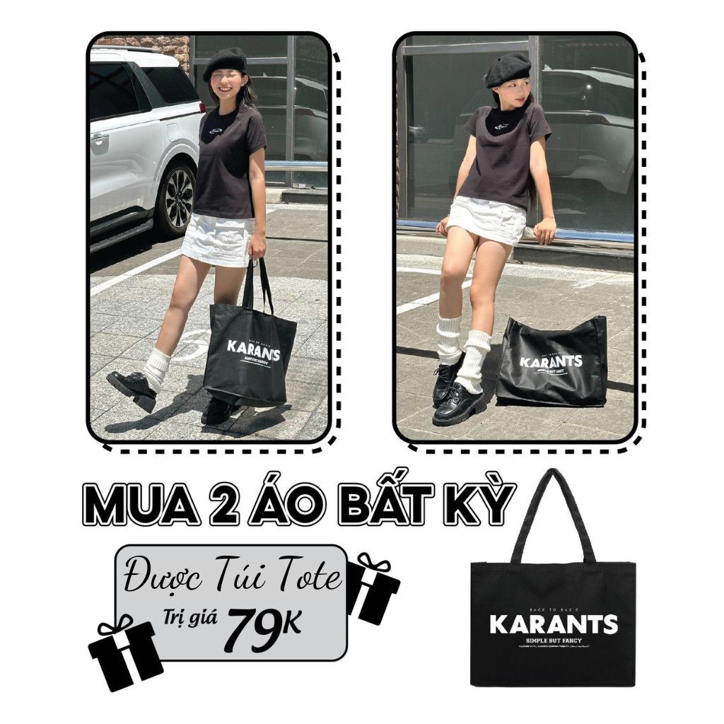  Áo Thun Phối Nhiều Màu Karants Local Brand Streetwear Form Oversize - KR62 