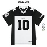  Áo Thun Phối Bóng Đá Karants Local Brand Streetwear Form Oversize - KR63 