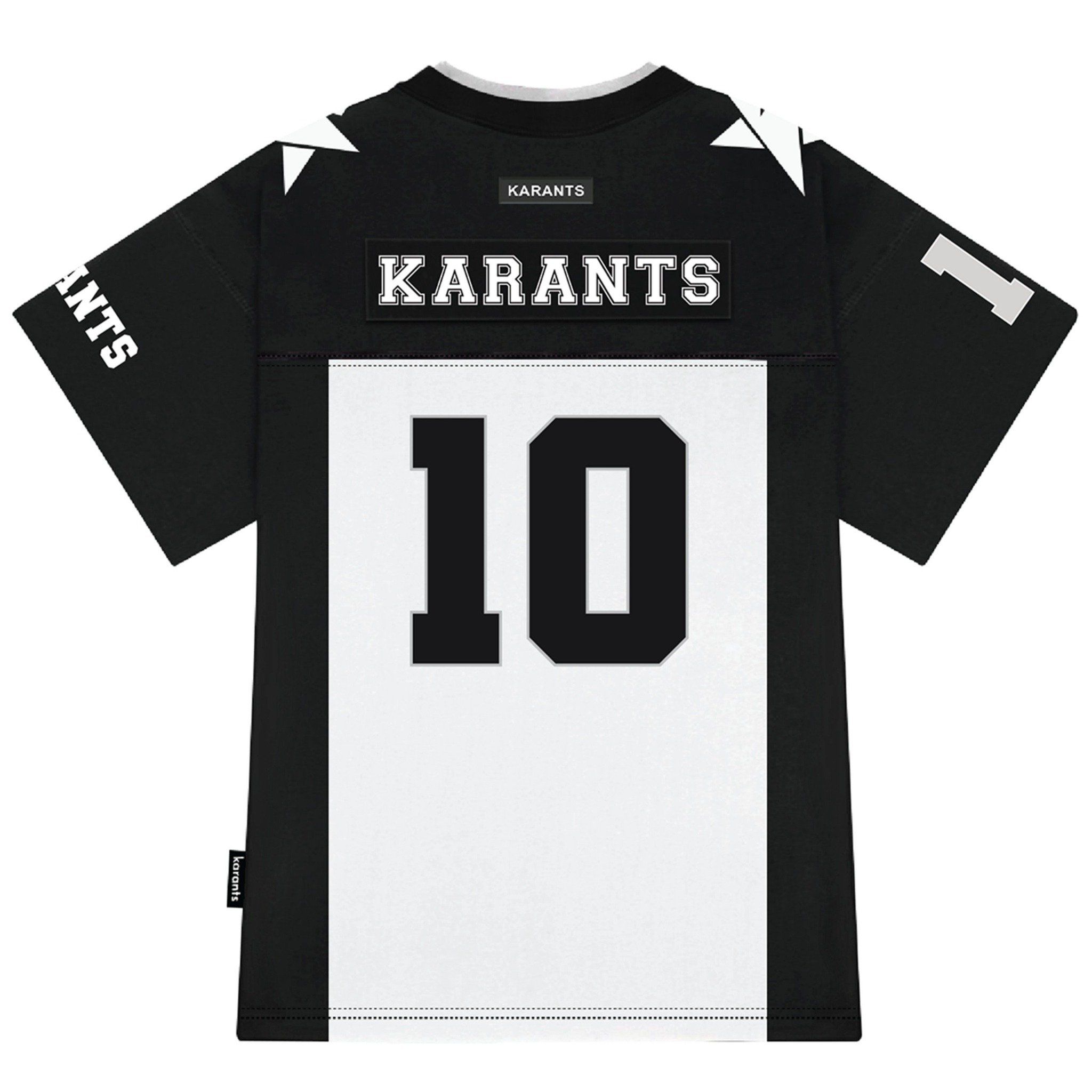  Áo Thun Phối Bóng Đá Karants Local Brand Streetwear Form Oversize - KR63 