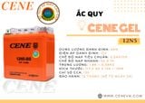  ẮC QUY XE MÁY CENE GEL 