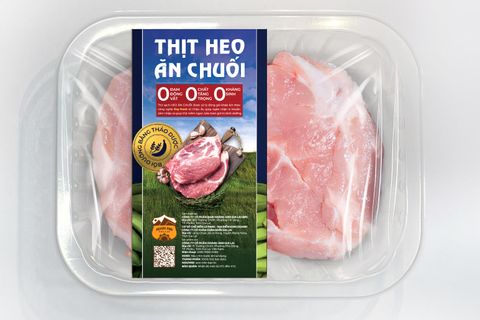 Thịt heo ăn chuối Hoàng Anh Gia Lai - Côt lết