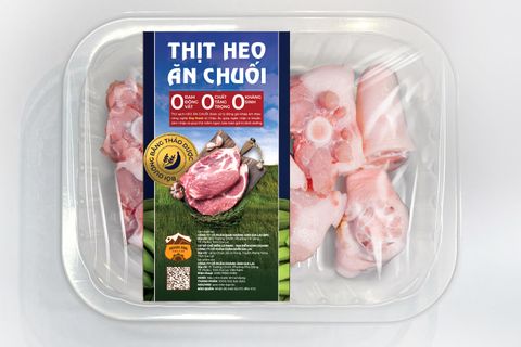 Thịt heo ăn chuối Hoàng Anh Gia Lai - Đuôi heo