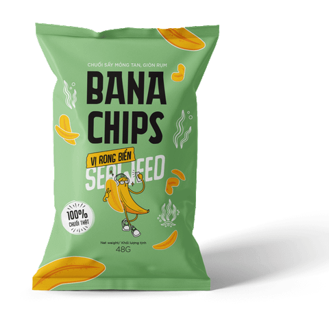 Snack Bana Chips Vị Rong Biển