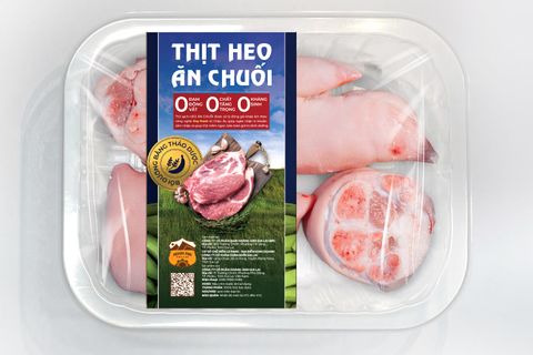 Thịt heo ăn chuối Hoàng Anh Gia Lai - Móng giò