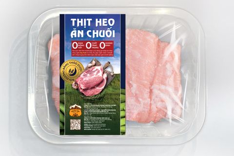 Thịt heo ăn chuối Hoàng Anh Gia Lai - Nạc nọng