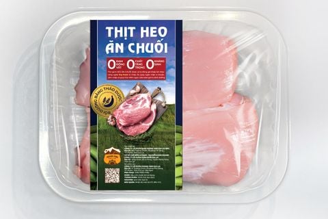 Thịt heo ăn chuối Hoàng Anh Gia Lai - Thăn chuột
