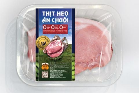 Thịt heo ăn chuối Hoàng Anh Gia Lai - Thịt đùi