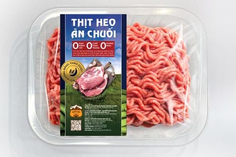 Thịt heo ăn chuối Hoàng Anh Gia Lai - Thịt xay đặc biệt