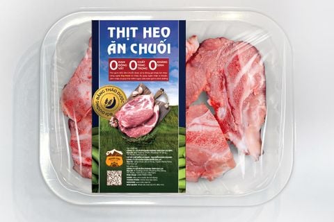 Thịt heo ăn chuối Hoàng Anh Gia Lai - Xương giá