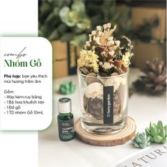 Lọ Hoa Khuếch Tán Tinh Dầu Thơm Phòng Phong Cách Vintage HENY GARDEN