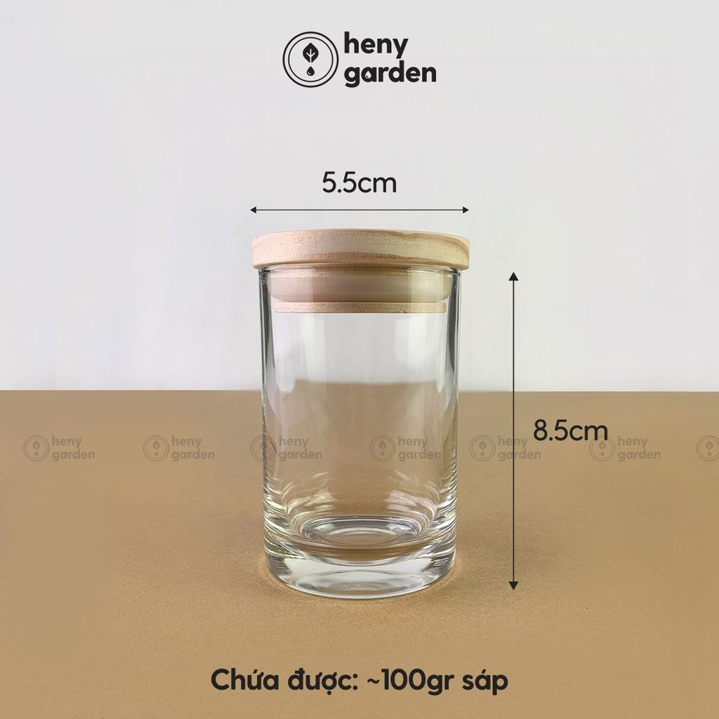 [TỔNG HỢP] Ly Cốc Đựng Nến Thơm Handmade HENY GARDEN