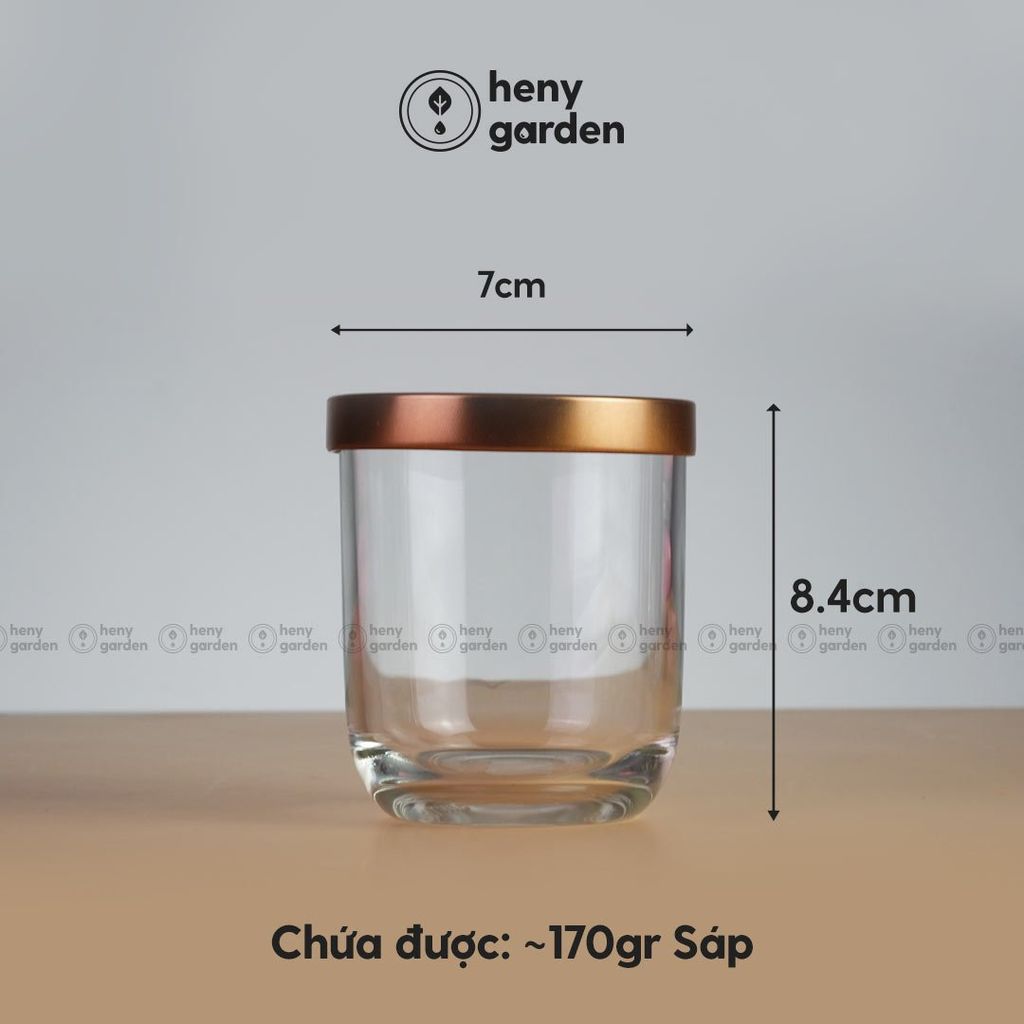 [TỔNG HỢP] Ly Cốc Đựng Nến Thơm Handmade HENY GARDEN
