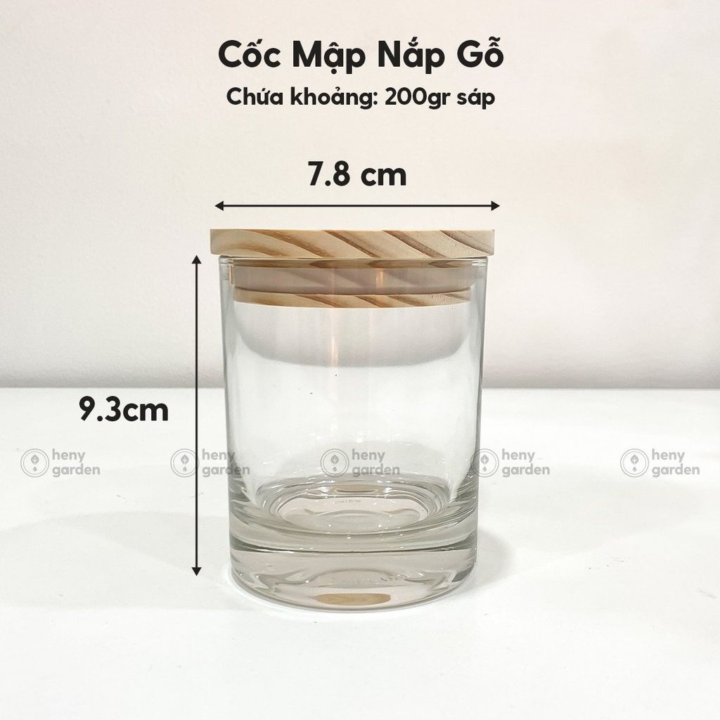 [TỔNG HỢP] Ly Cốc Đựng Nến Thơm Handmade HENY GARDEN