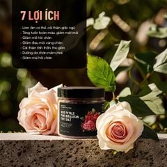 Muối Ngâm Chân Thảo Dược HIMALAYA & HOA HỒNG Bổ Sung Dầu Oliu & Vitamin E Giúp Dưỡng Ẩm Da HENY GARDEN