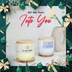 Nến Thơm Cao Cấp BST INTO YOU Size M 200Gr Heny Garden