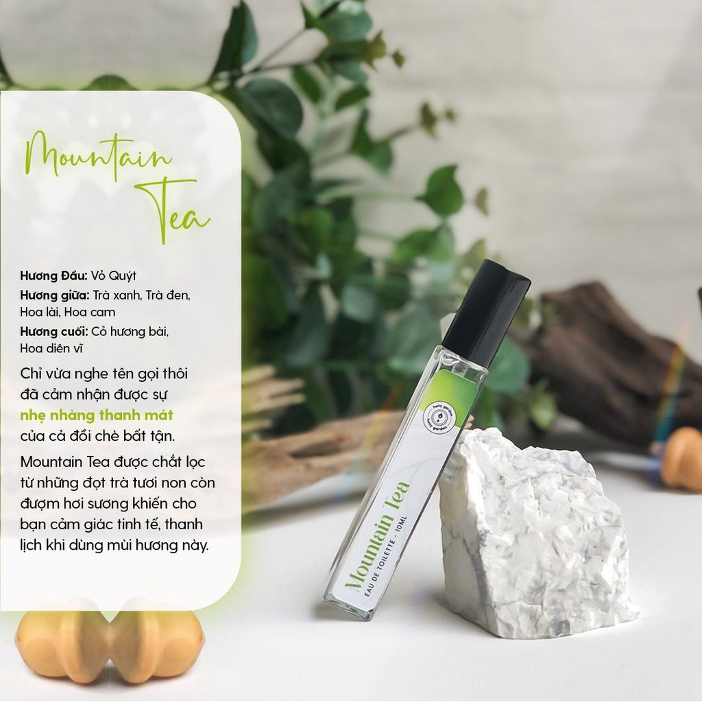 Nước Hoa Dạng Xịt HENY GARDEN 10mL - Hấp Dẫn, Thu Hút, Ngọt Ngào, Nữ Tính