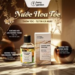 Xịt Thơm Tóc, Nước Hoa Tóc Cao Cấp Bổ Sung Dưỡng Tóc 100mL HENY GARDEN