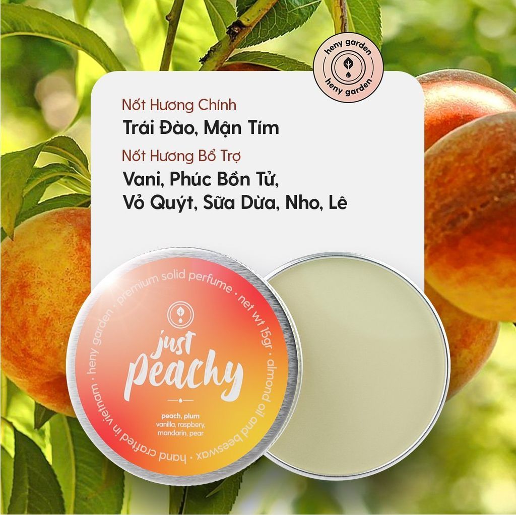 Nước Hoa Khô Dạng Sáp Nữ Nam Lưu Hương Lâu HENY GARDEN