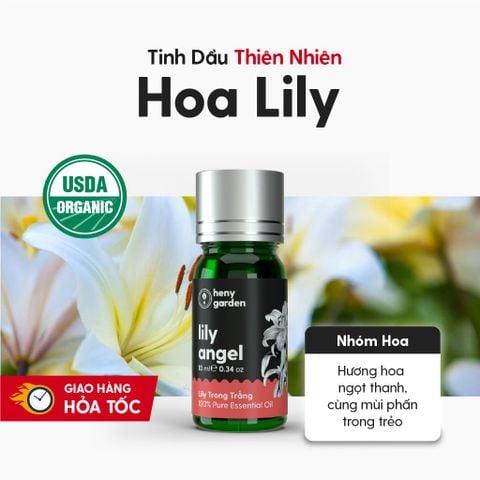 Tinh Dầu Hoa Ly (Lily Essential Oil) Heny Garden