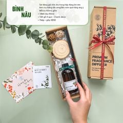 Bộ Tinh Dầu Khuếch Tán Thơm Phòng Cắm Que HENY GARDEN Thay Thế Máy Xông