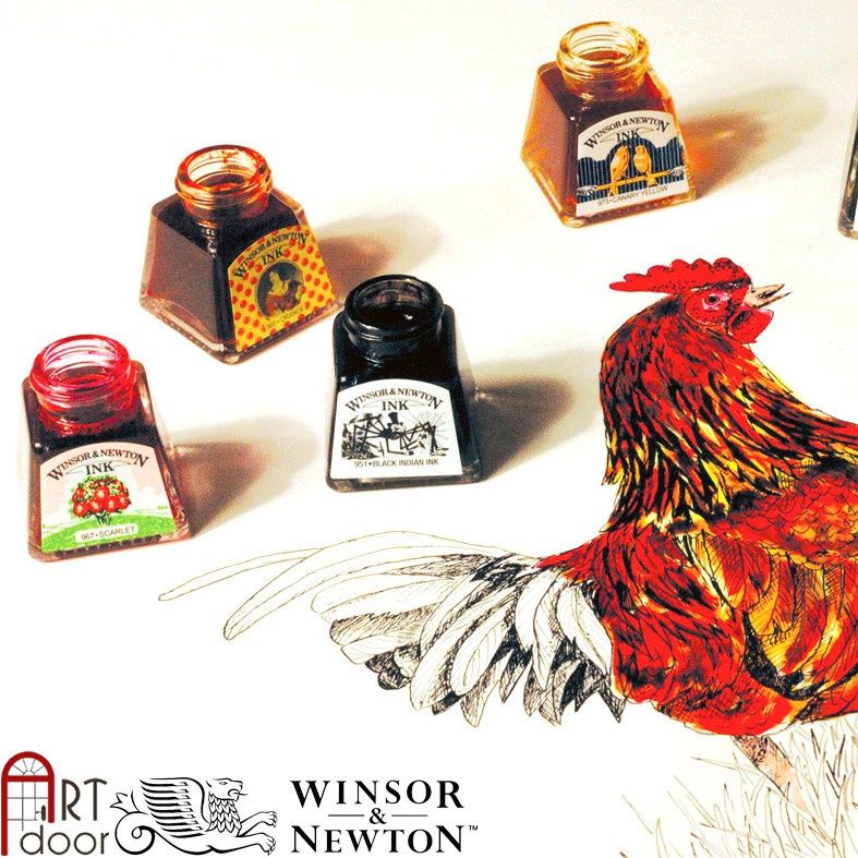  Mực vẽ WINSOR & NEWTON Ink nhiều màu (14~30ml) 