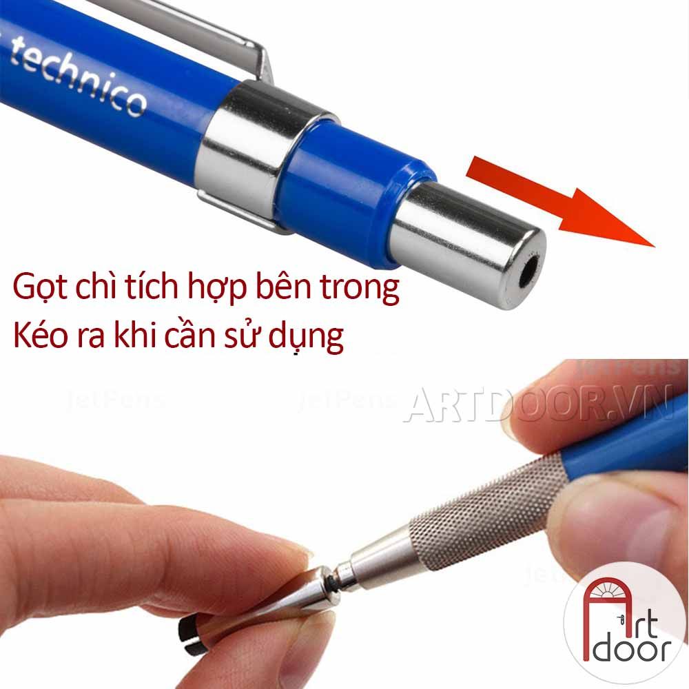  Bút chì bấm hoặc Ruột ngòi STAEDTLER Carbon lõi lớn (đầu 2mm) 