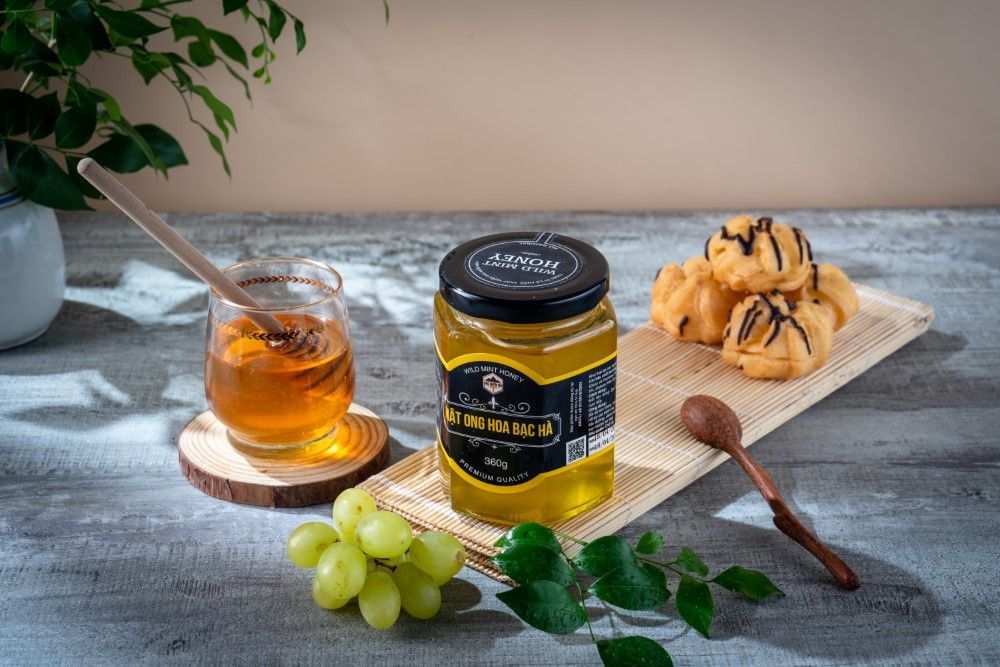 Mật ong hoa bạc hà