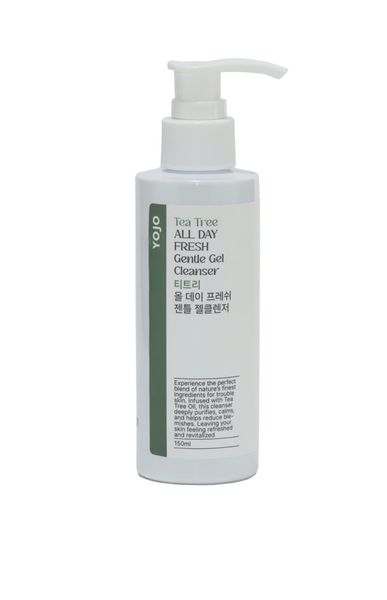  Gel rửa mặt tràm trà YOJO Tea Tree All Day Fresh Gel Cleanser 150ml 