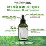  Tinh chất giảm mụn và ngừa mụn tái phát chiết xuất tràm trà Cana LAB Tee Trea Essence 